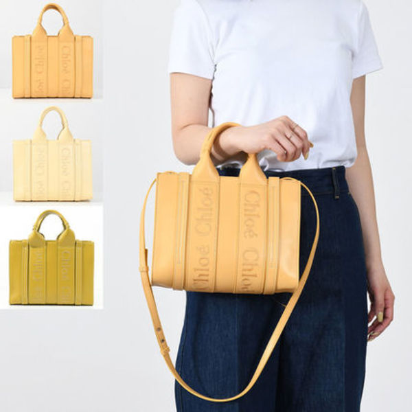 【国内即発】CHLOE WOODY カーフスキン スモールバッグ