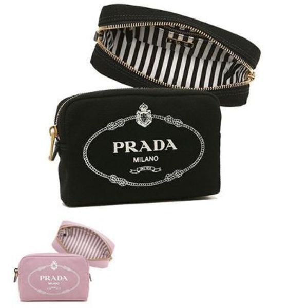 PRADA ポーチ カナパ ロゴ 1NA021 20L CANAPA LOGO