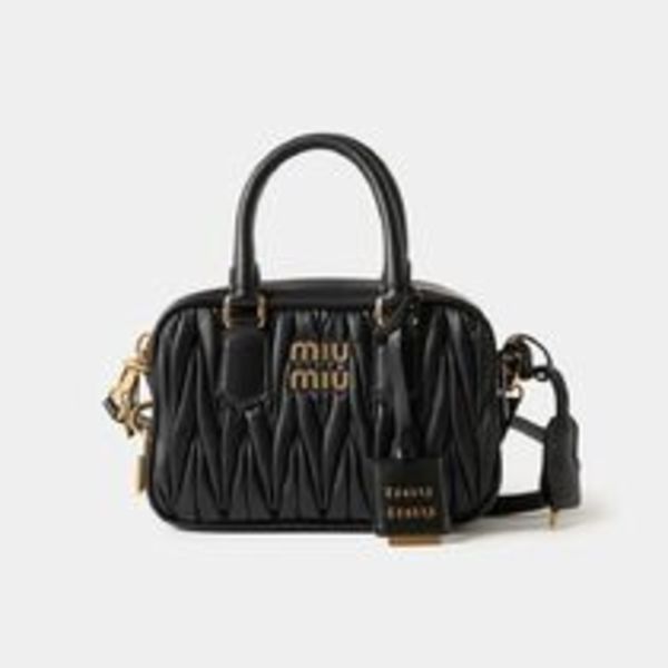 ★Miumiu★ アルカディ マテラッセレザー バッグ スモール