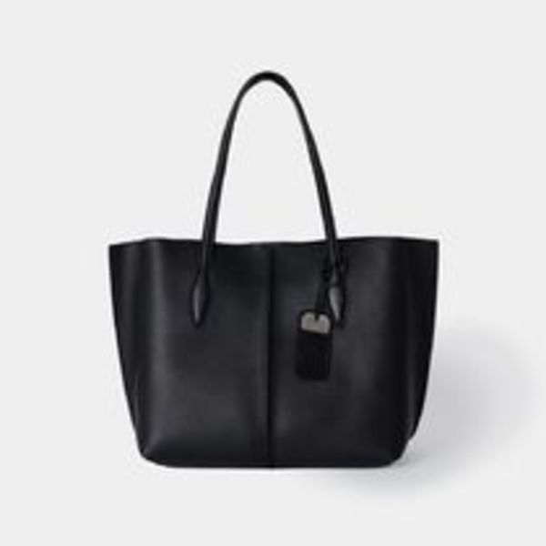 【TOD'S】普段使い A4サイズ収納OK レザートートバック シンプル