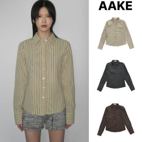【AAKE】LIVELY STRIPE SH