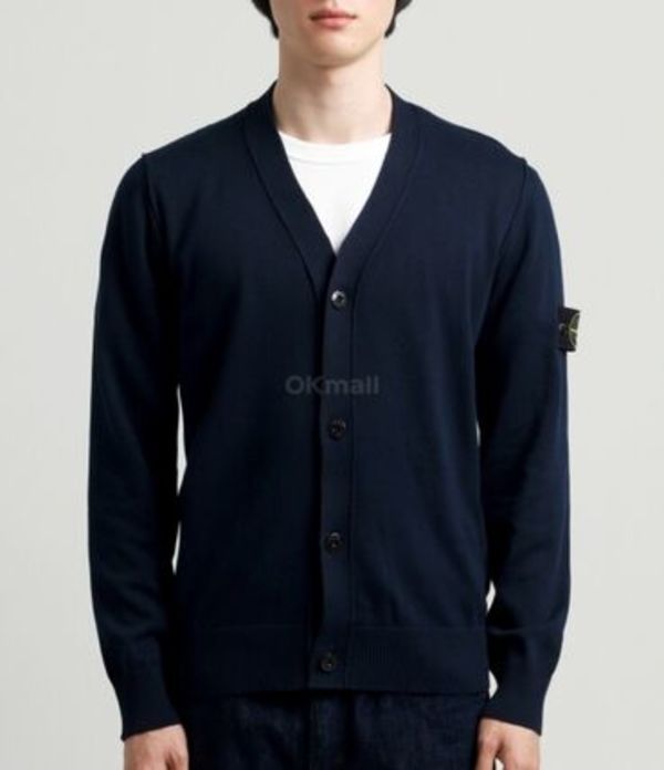 STONE ISLAND|CARDIGANS (5100016 Organic Cotton V-Neck C