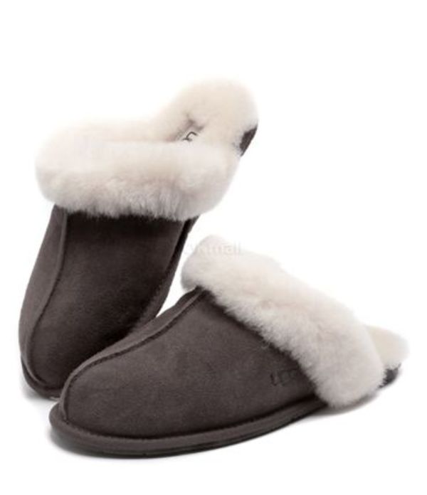 UGG|MULES (SCUFFETTE II HOUSE SLIPPER - ESPRESSO (11068