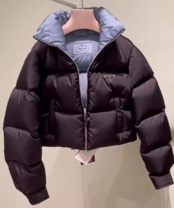 PRADA 292056_1WQ8 RE-NYLON CROPPED DOWN JACKET