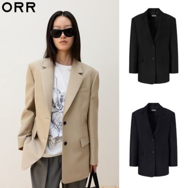 ORR☆Wool Silk Tailored Jacket★NEW★