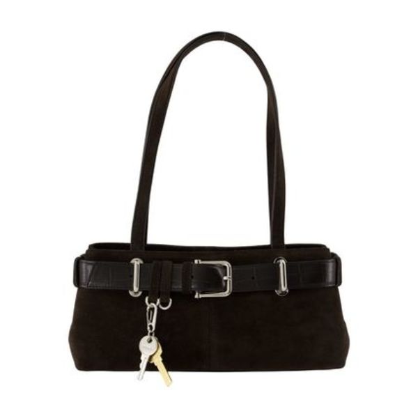【関税込み】Shoulder Brocle Mini Bag - Osoi - Leather - Brow