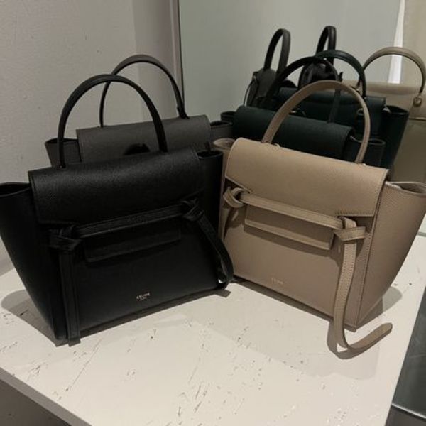 【CELINE直営】人気のベルトバッグもセール! ナノ カーキ