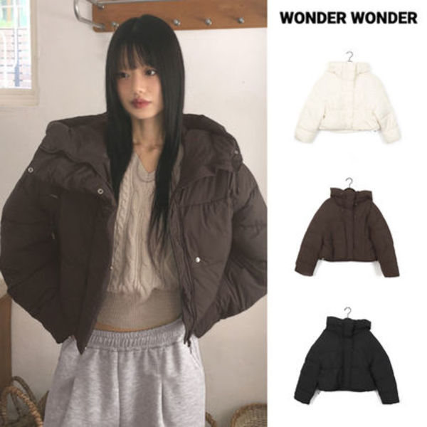 【WONDER WONDER】Bubbling Abang Wellon Short Hood Padded JK