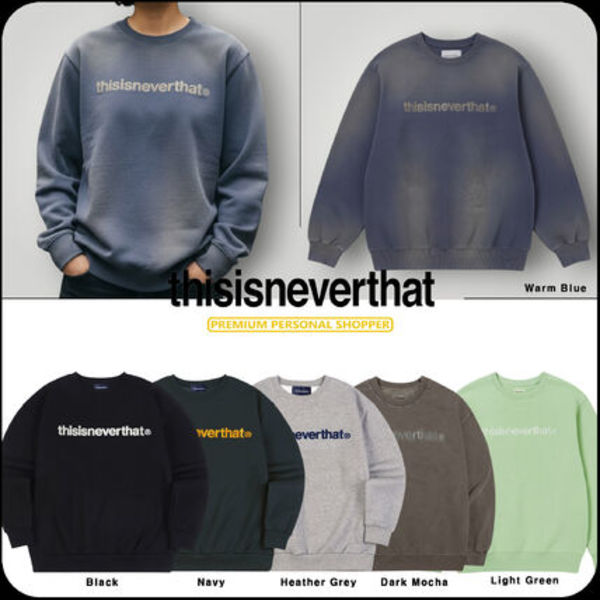 [Thisisneverthat]★韓国大人気★T-Logo Crewneck