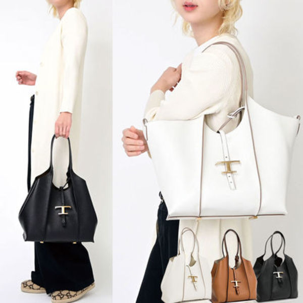 TOD'S T タイムレス ショッピングバッグ スモール XBWTSBA0200