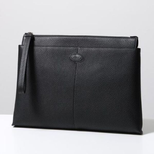 TODS クラッチバッグ XBMDBSN0300WSS レザー