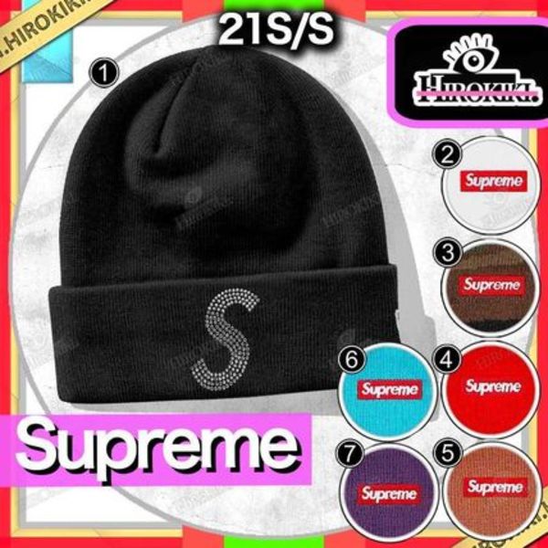 【本物保証 /関税・送料無料】Supreme Swarovski Beanie