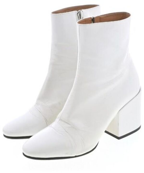 DRIES VAN NOTEN ドリスヴァンノッテン ブーツ 白 2007725M0076