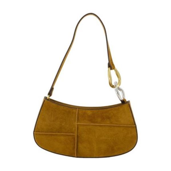 Ollie Shoulder Bag - Staud - Leather - Brown