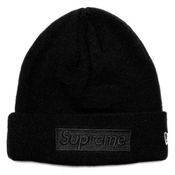 【シュプリーム】NEW ERA BOX LOGO BEANIE ブラック【kse955】