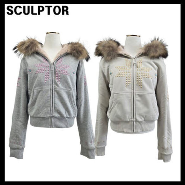 ★送料・関税込★SCULPTOR★[25FW] Fur Trimming Hooded Zip-Up