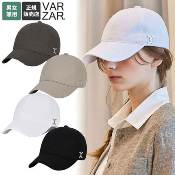 ★VARZAR☆VA Curved Stud Ball Cap