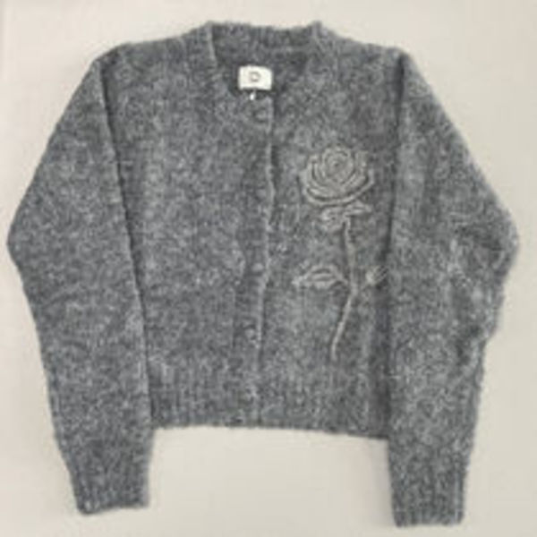 ★sinoon★Rose Flower Cardigan