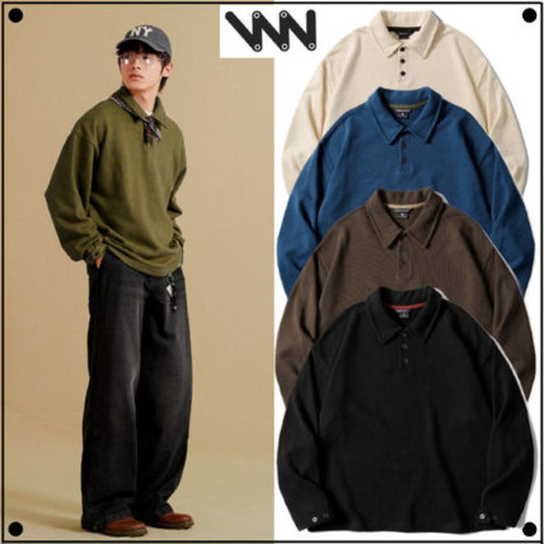 WV PROJECTのSolid Loose Collar Sweatshirt 全5色