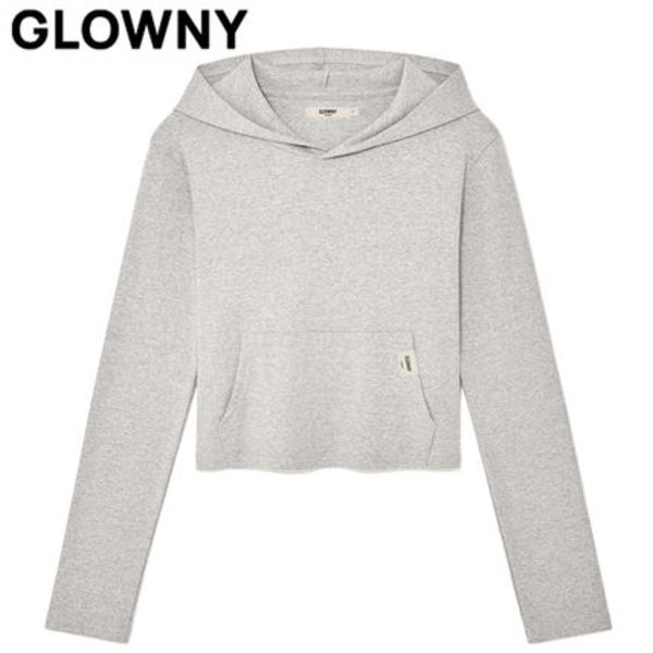 ★GLOWNY★G COMFORT HOODIE (MELANGE GRAY)★正規品/直送料込
