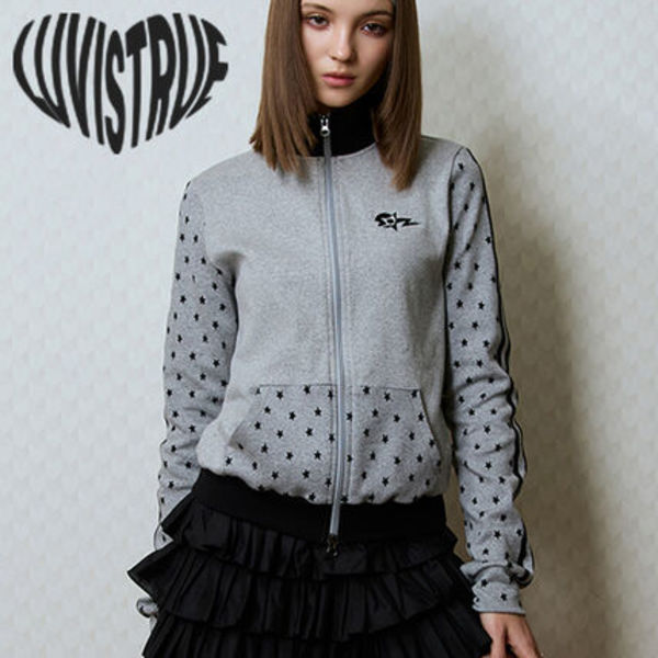 ★LUVISTRUE★GT STAR TRAINING ZIP UP(GRAY)★正規品/直送料込