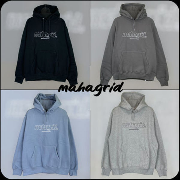 [ MAHAGRID]★ THIRD LOGO HOODIE