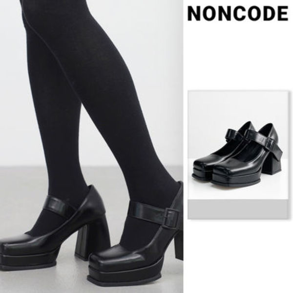 【NONCODE】Lanne Mary Jane Pumps Hill