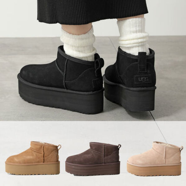 UGG ムートンブーツ 1135092 CLASSIC ULTRA MINI PLATFORM
