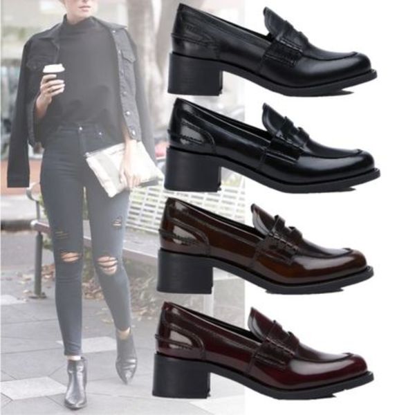 日本未入荷 Tony Bianco Polly 5cmヒール ローファー