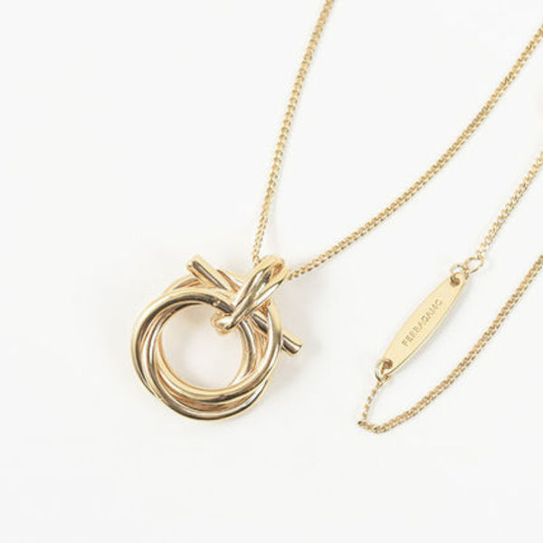 【国内即発】Salvatore Ferragamo ガンチーニ ネックレス