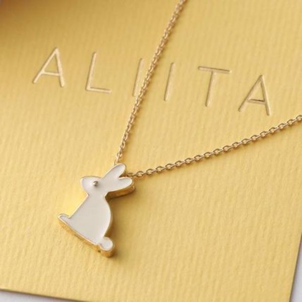 ALIITA ネックレス CONEJITO BOLD ENAMEL NECKLACE ROLO