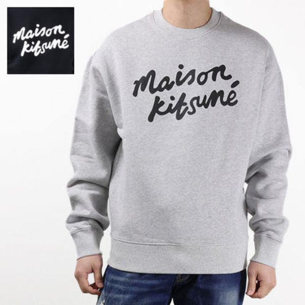 Maison Kitsune メゾンキツネ スウェットシャツ トレーナー ロゴ