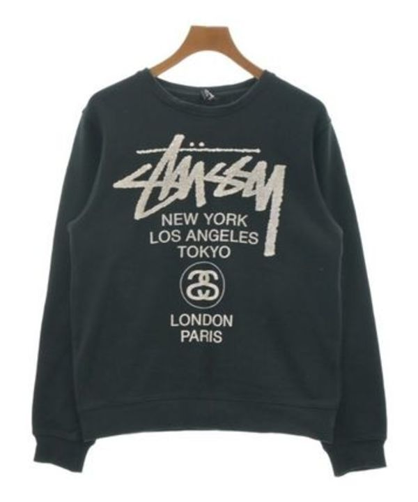 STUSSY ステューシー スウェット 黒 S 3300124D0147