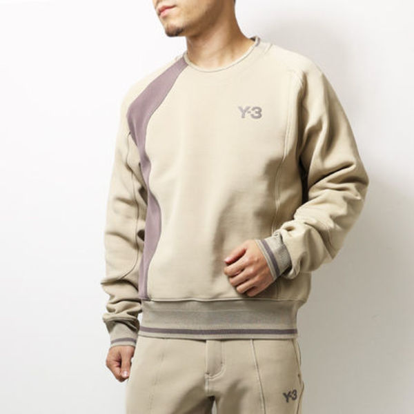 Y-3 ワイスリー プルオーバー ジャージー ロゴ クルーネック