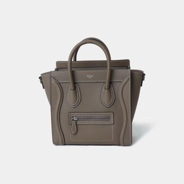 CELINE ナノショッパー GRAY 2WAYバッグ