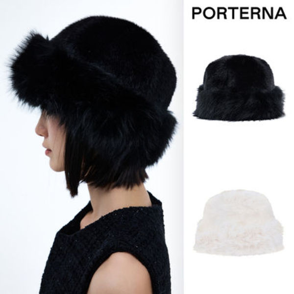 【PORTERNA】Metel Fur Hat