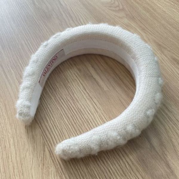 早い者勝ち! Valentino カシミア&シルク カチューシャ