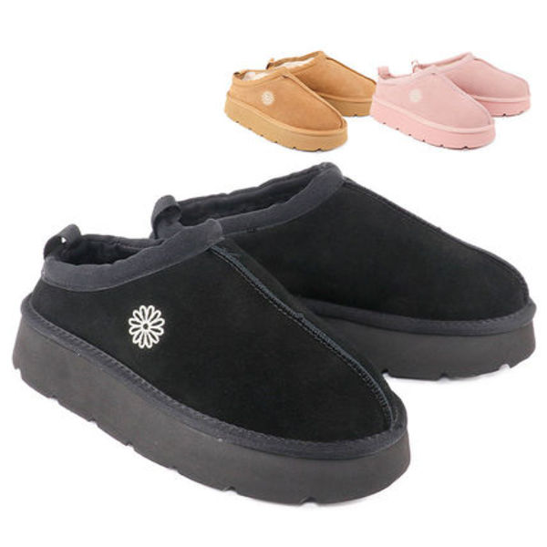 【即発】MARDI MERCREDI CLASSIQUE MULE 刺繍 シープスキン