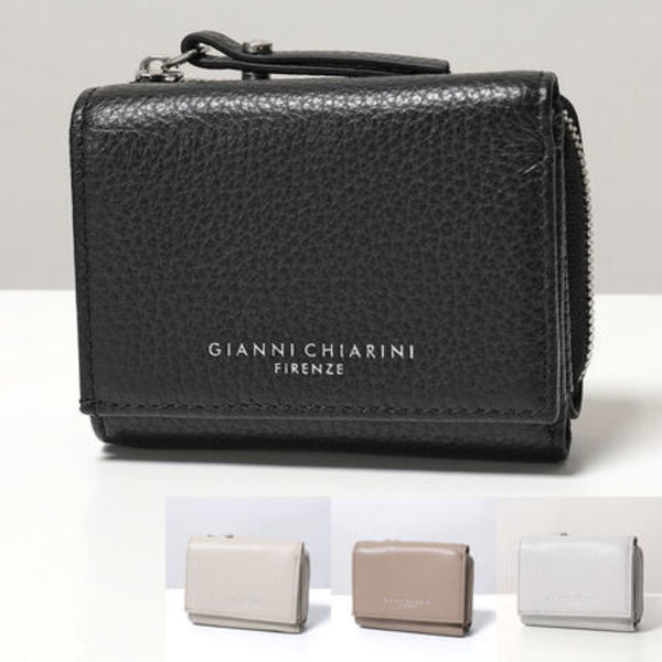 GIANNI CHIARINI 三つ折り財布 PF W5065 GRN ミニ財布