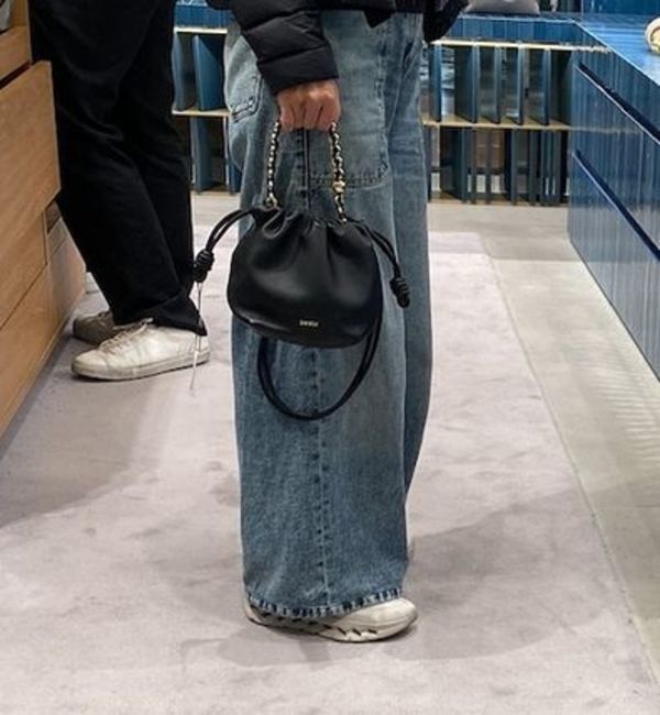 LOEWE☆フラメンコパースバッグミニ_メローナパラム_ブラック