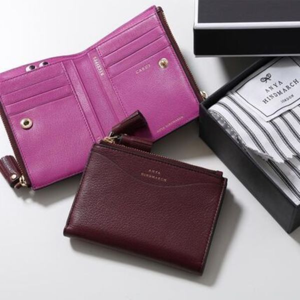 ANYA HINDMARCH 二つ折り財布 Peeping Eyes アイズ