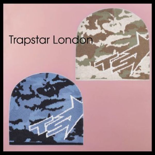 【Trapstar London】Beanie カモ 帽子 ニット グラフィック