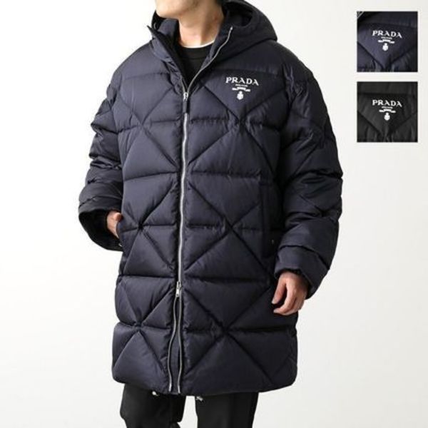 PRADA ダウンコート Re-Nylon SGC042 1WQ8 キルティング