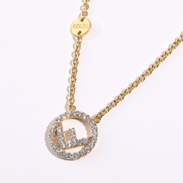 FENDI ネックレス F IS FENDI 8AL064 ATEP クリスタル