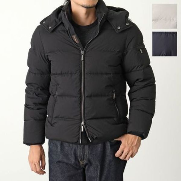 MOORER ダウンジャケット BRETT SKT ブレット フード付き