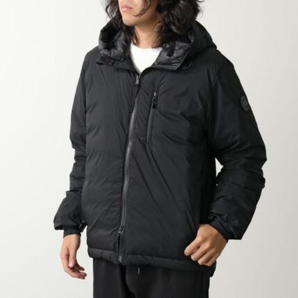 CANADA GOOSE ダウンジャケット Lodge Hoody Black Label 5078MB