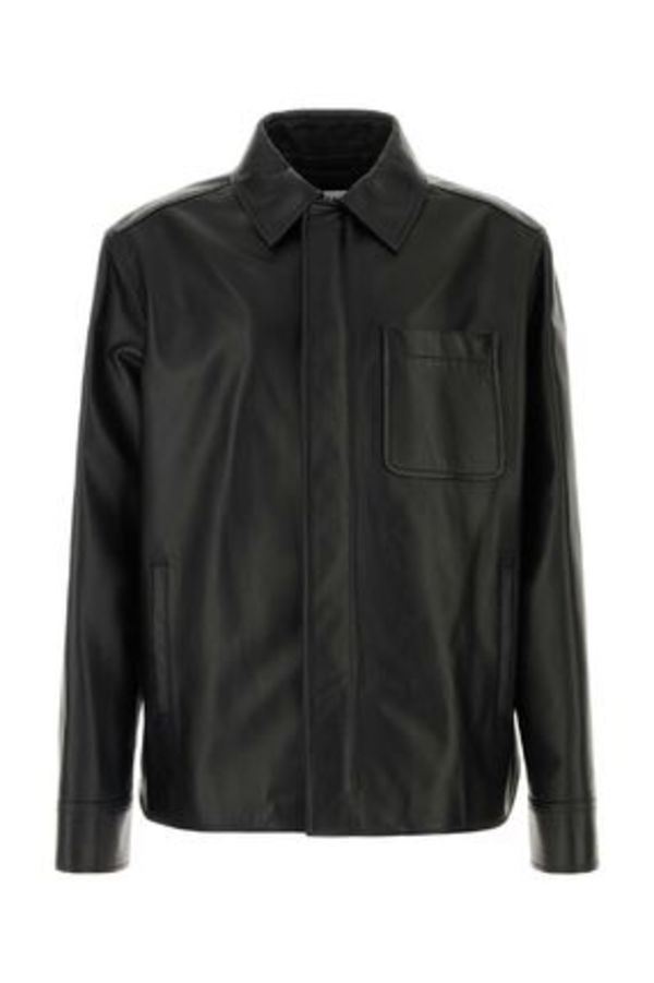 LOEWE LEATHER JACKET (H526Y31L35 BLACK)