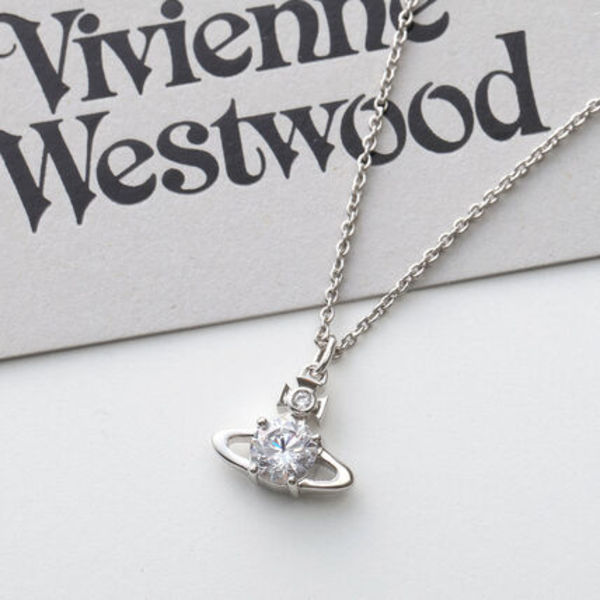 VivienneWestwood ネックレス 63020095 REINA クリスタルオーブ