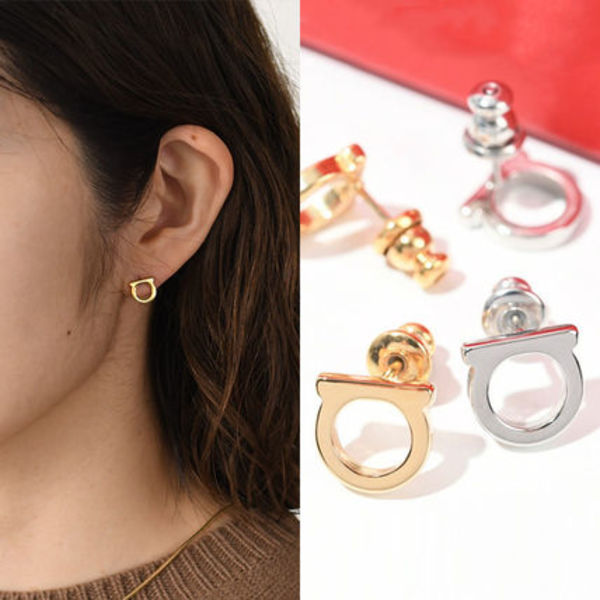 【国内即発】Salvatore Ferragamo ピアスS