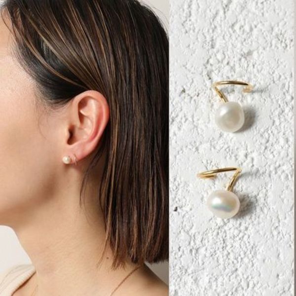 MARIA BLACK ピアス 100715YG Baroque Twirl Right